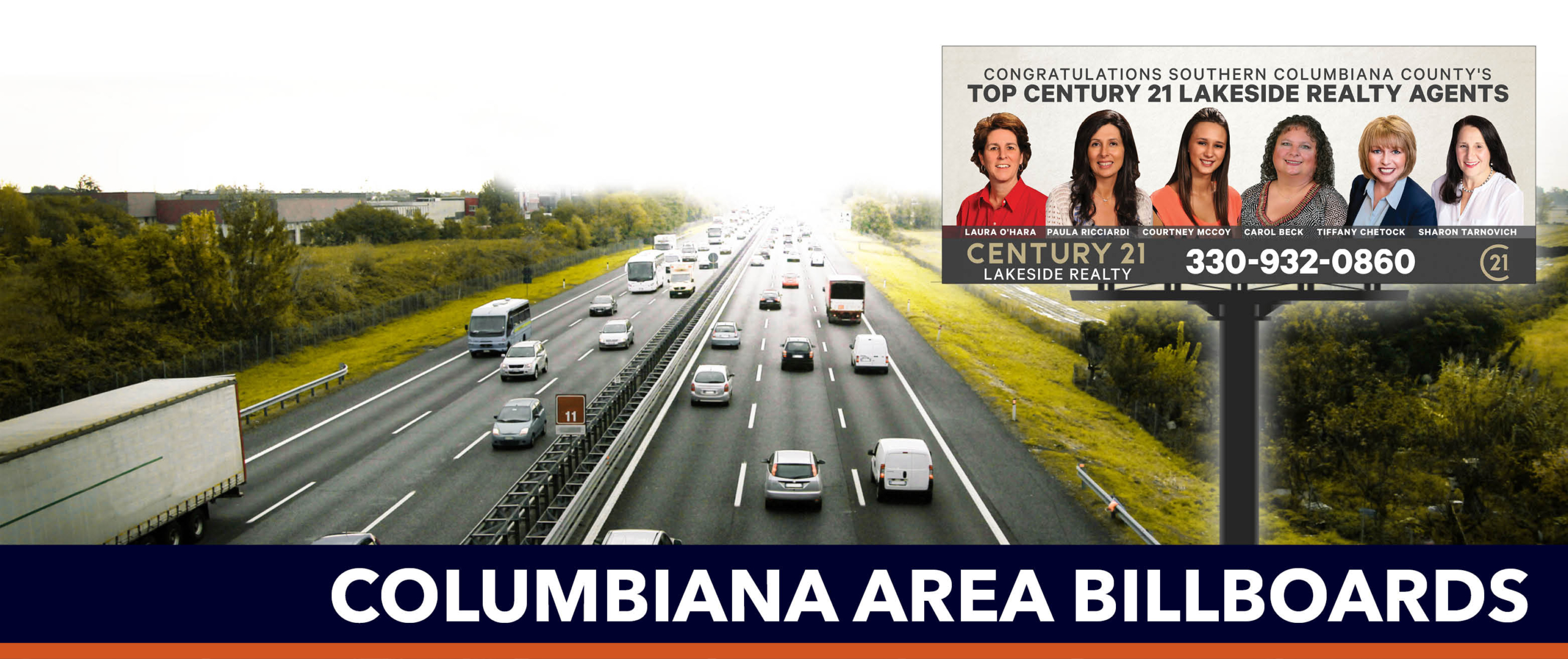 Columbiana area billboards